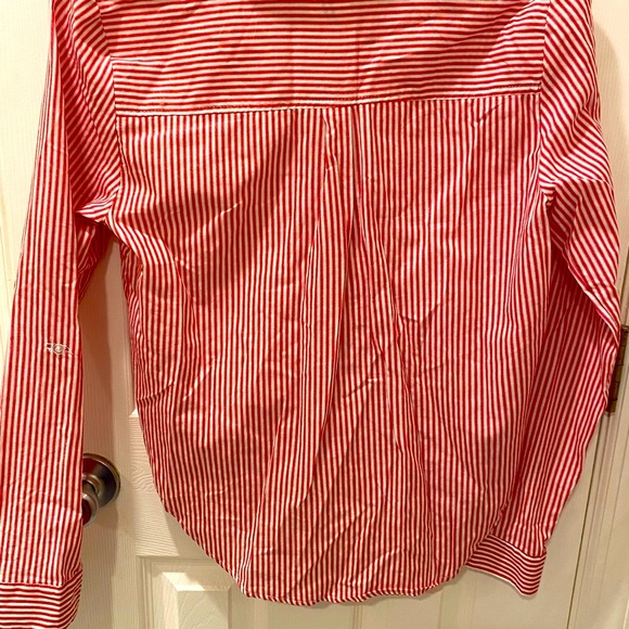 Red & White Striped Shirt - NWT! - Picture 2 of 2